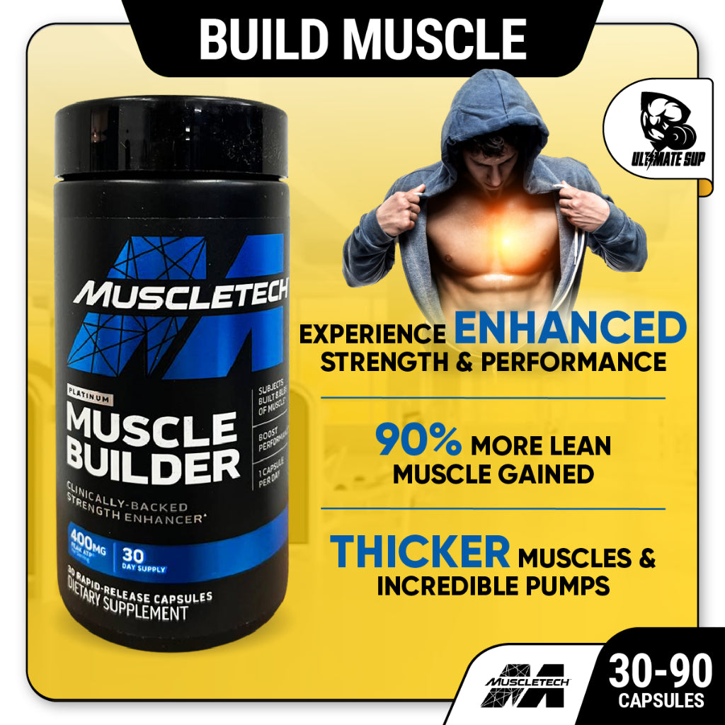 Muscletech Pro Series, Muscle Builder | 30 Rapid-Release Caps ...