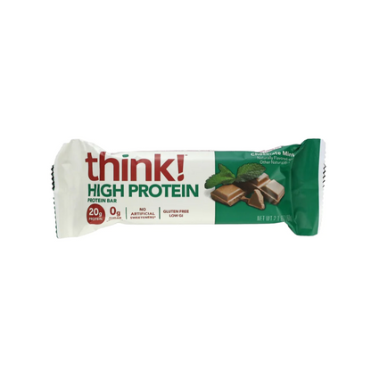 Think!, High Protein Bars, Brownie Crunch, 10 Bars, 2.1 oz Each