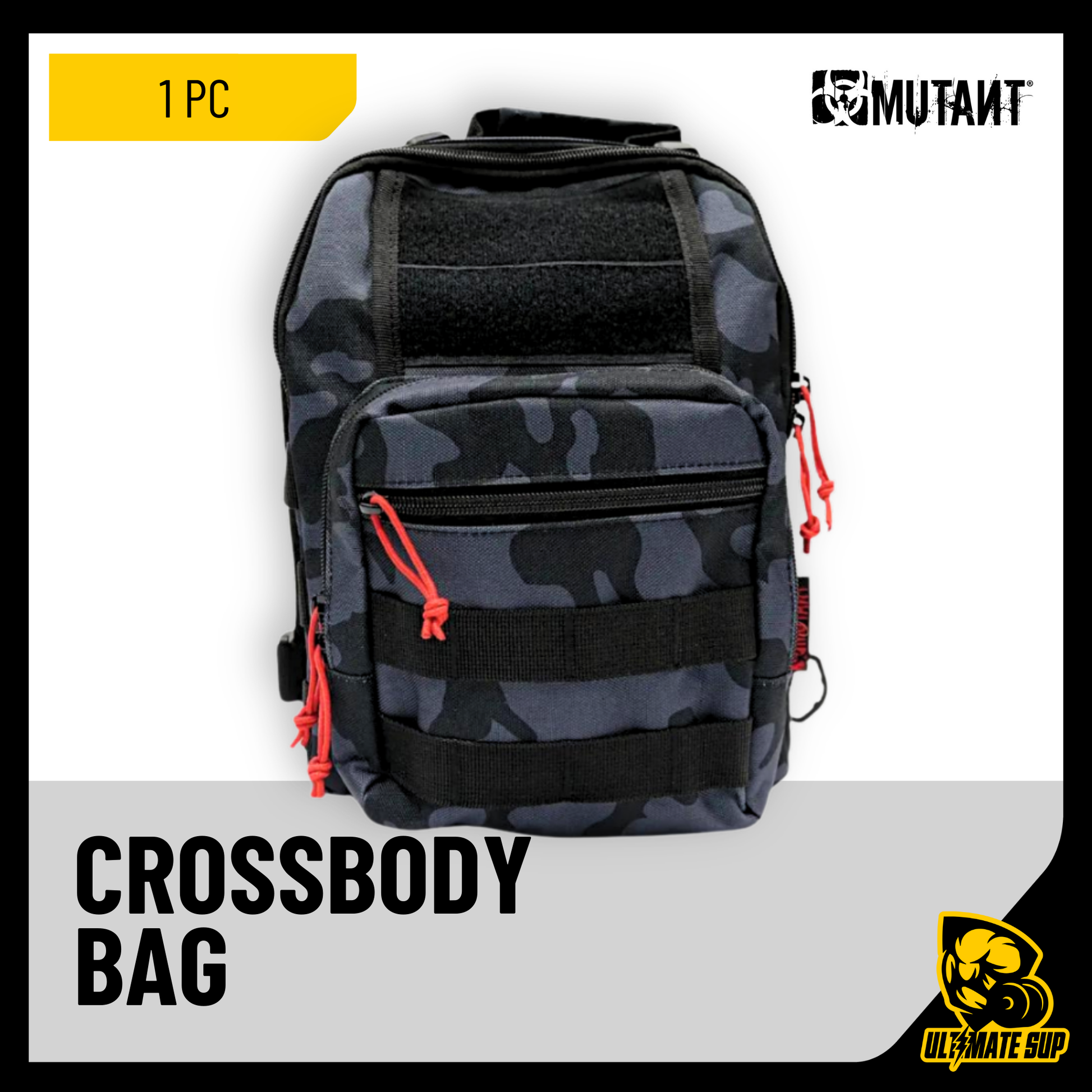 Mutant, ALPHA Gym Cross-Body Bag, 1pcs - Ultimate Sup Singapore