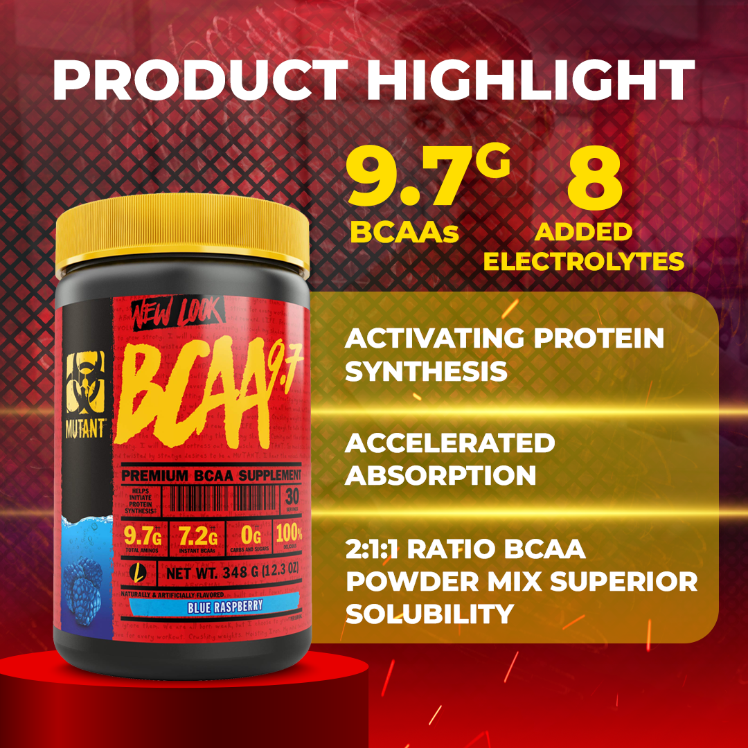 Mutant, BCAA 9.7, 30-90 Sers - Ultimate Sup Singapore