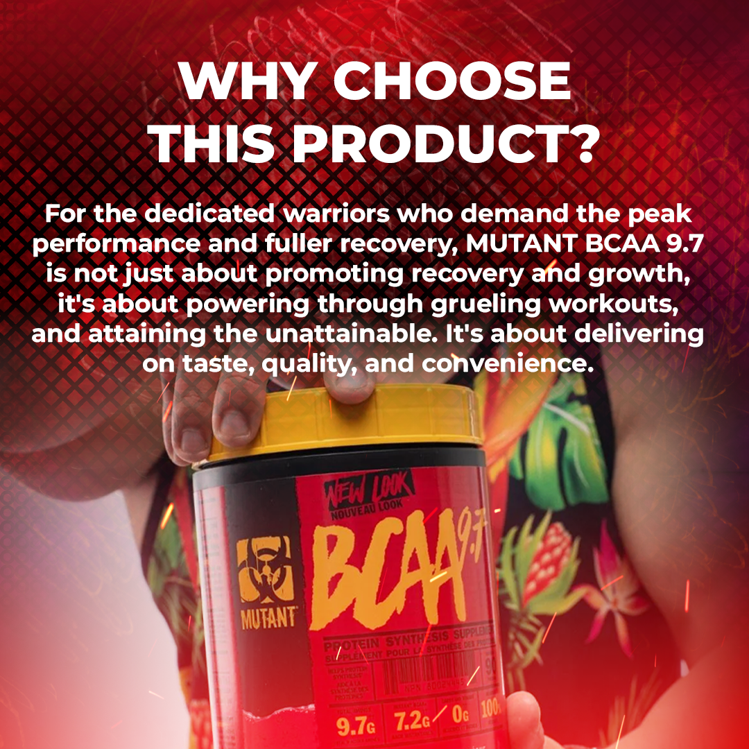 Mutant, BCAA 9.7, 30-90 Sers - Ultimate Sup Singapore