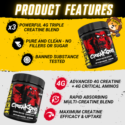Mutant, CREAKONG & CX8 Creatine Complex - Ultimate Sup Singapore