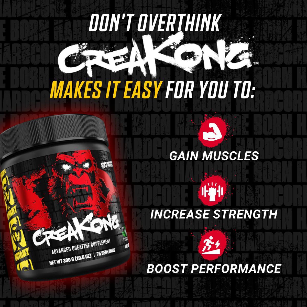 Mutant, CREAKONG & CX8 Creatine Complex - Ultimate Sup Singapore