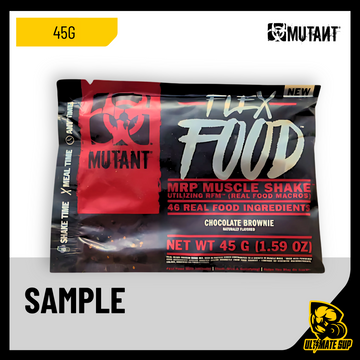 Mutant Flex Food, Choco Brownie – High Protein, 45 g - Ultimate Sup Singapore