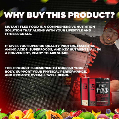 Mutant Flex Food, Meal Replacement, 880g - Ultimate Sup Singapore
