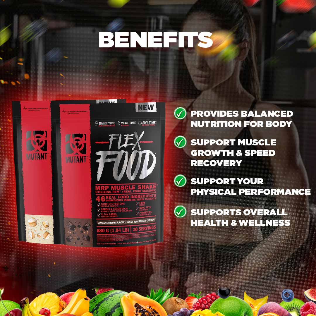 Mutant Flex Food, Meal Replacement, 880g - Ultimate Sup Singapore