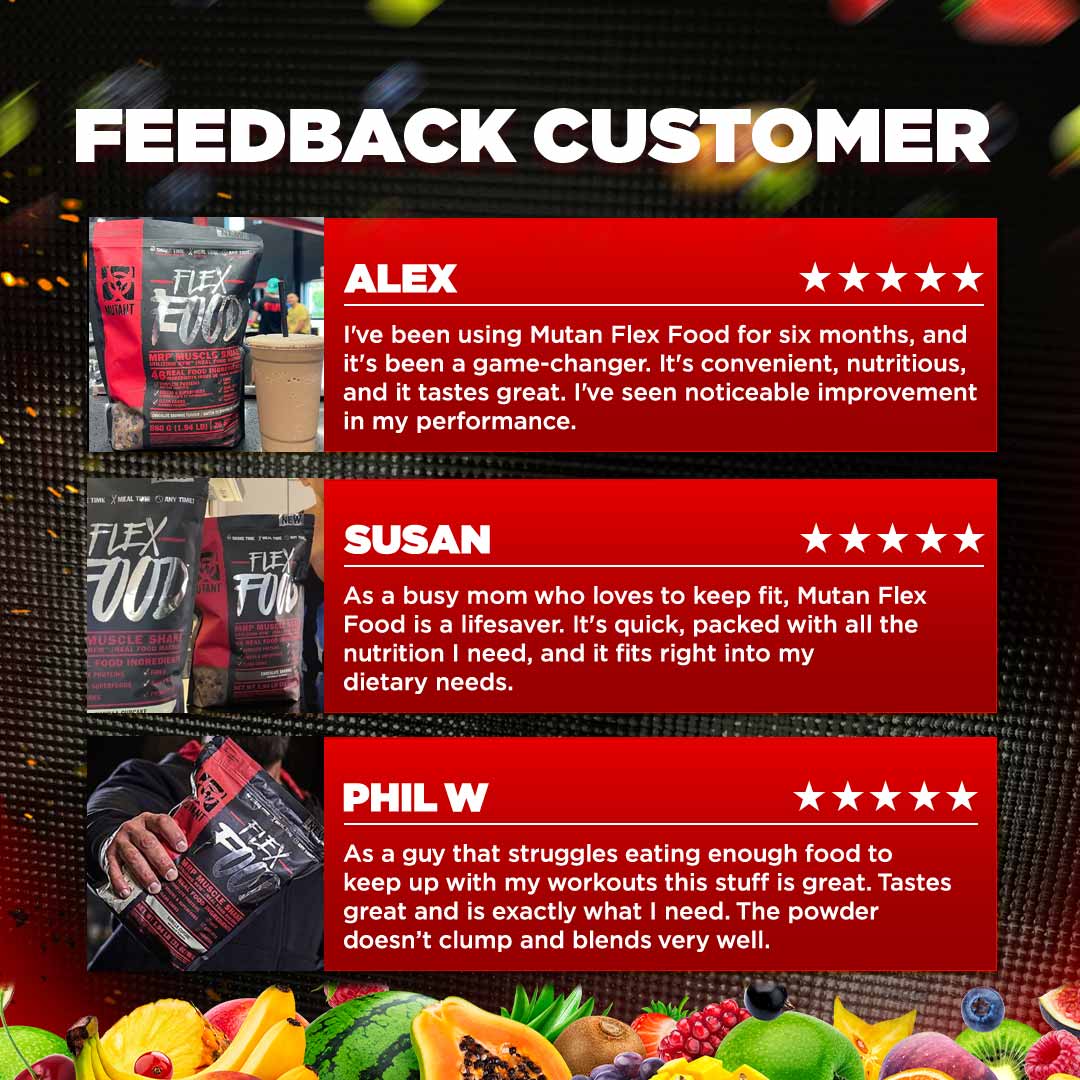 Mutant Flex Food, Meal Replacement, 880g - Ultimate Sup Singapore
