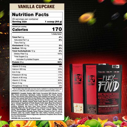 Mutant Flex Food, Meal Replacement, 880g - Ultimate Sup Singapore