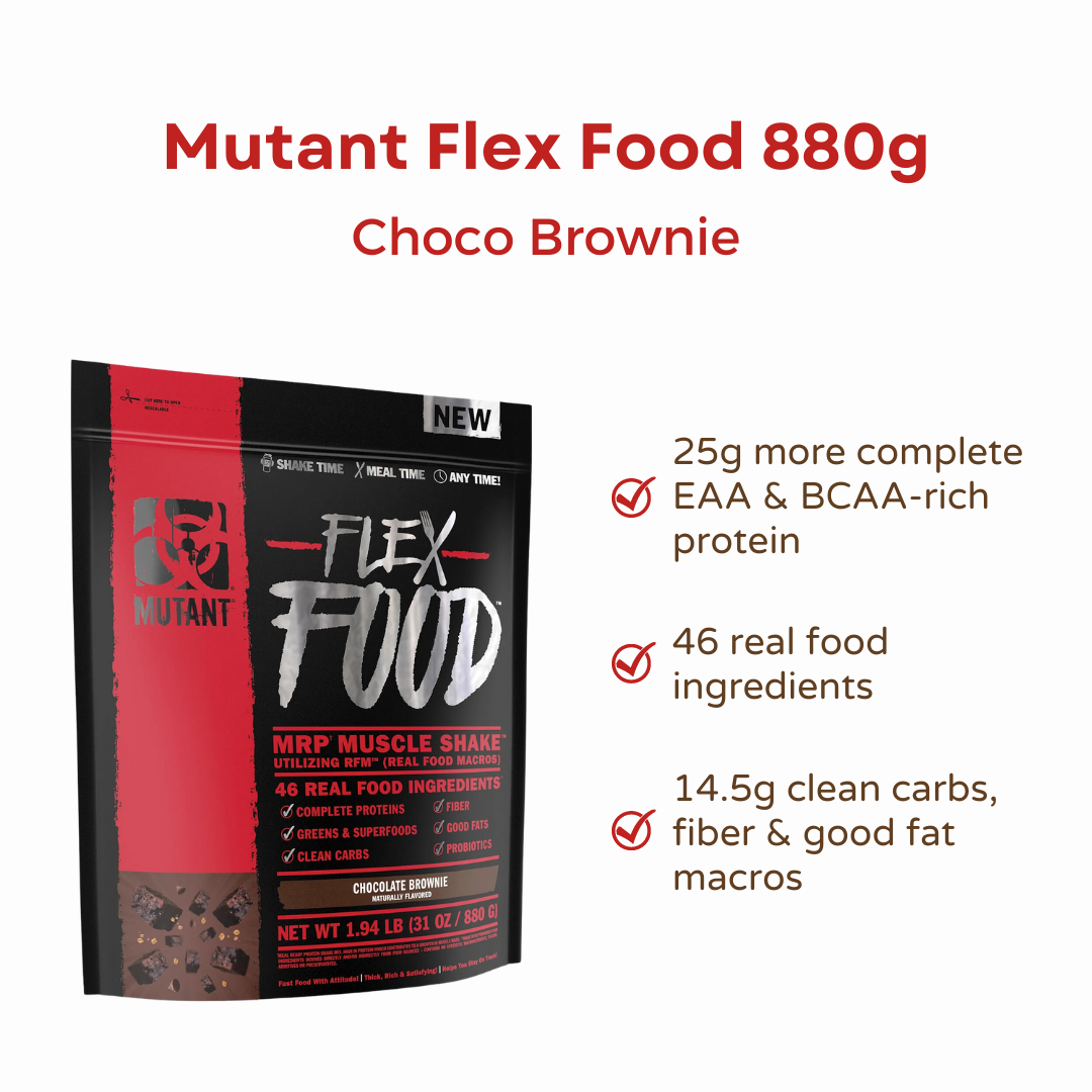 Mutant Flex Food, Meal Replacement, 880g - Ultimate Sup Singapore