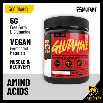 Mutant, GLUTAMINE, Unflavored, 300 g - Ultimate Sup Singapore