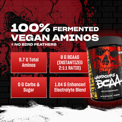 Mutant Hardcore BCAA - Pre, Intra or Post Workout, Hydration & Recovery 390g - Ultimate Sup Singapore