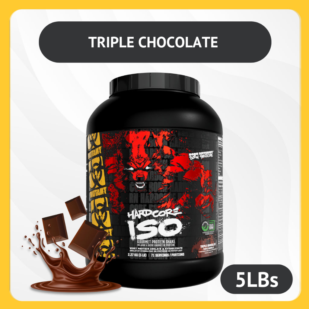 Mutant, Hardcore Iso (The Gourmet Standard) - Whey Isolate, 5 lbs - Ultimate Sup Singapore