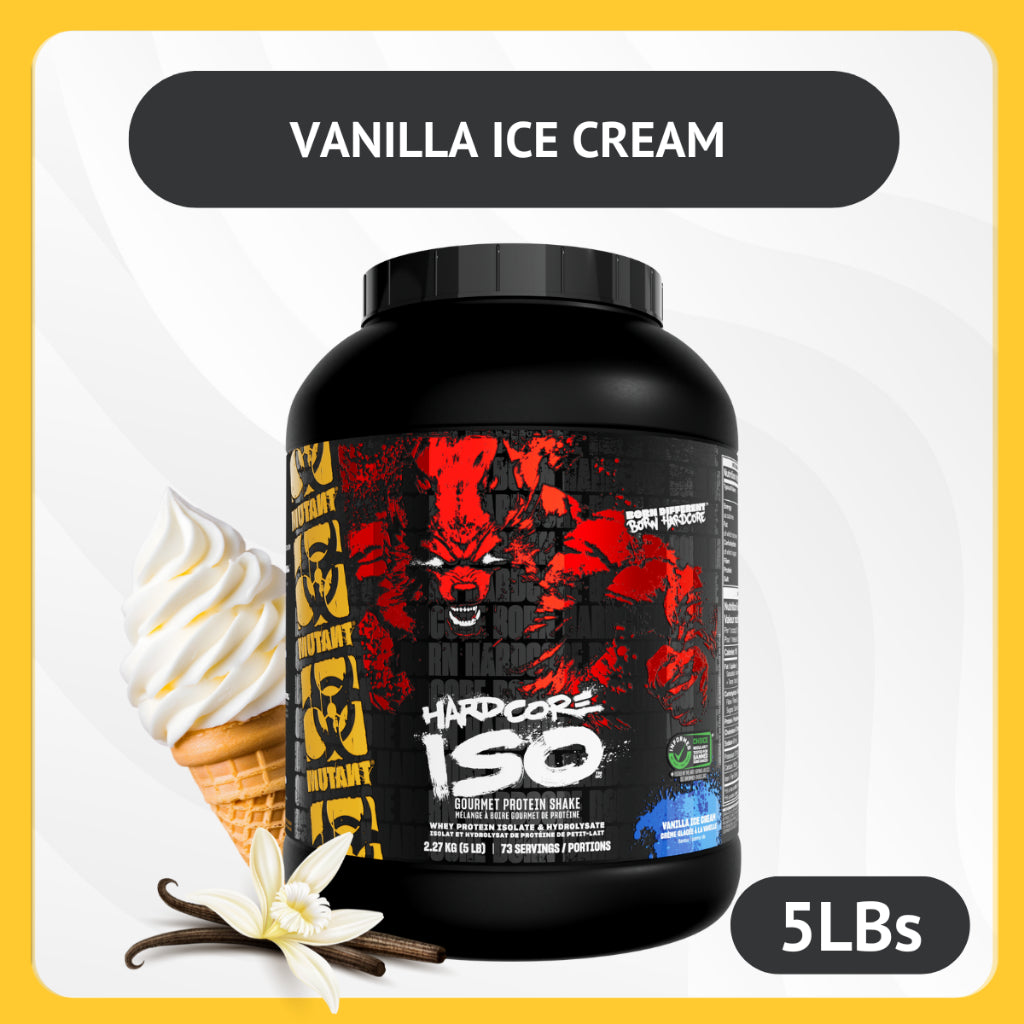 Mutant, Hardcore Iso (The Gourmet Standard) - Whey Isolate, 5 lbs - Ultimate Sup Singapore