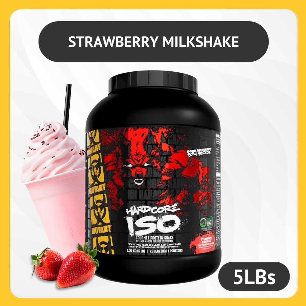 Mutant, Hardcore Iso (The Gourmet Standard) - Whey Isolate, 5 lbs - Ultimate Sup Singapore