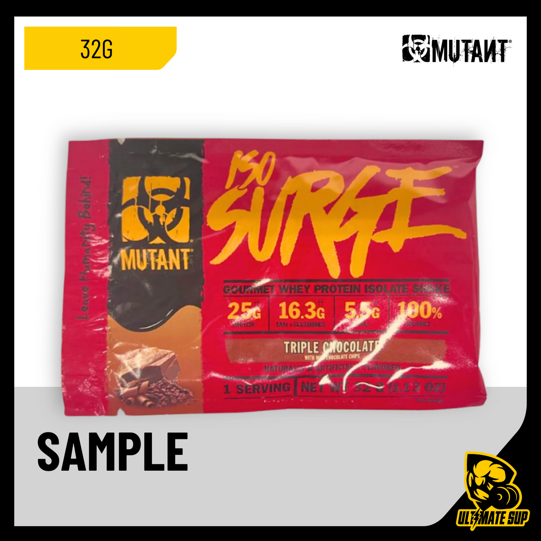 Mutant, ISO Surge, Whey Protein Isolate, 32g - Ultimate Sup Singapore
