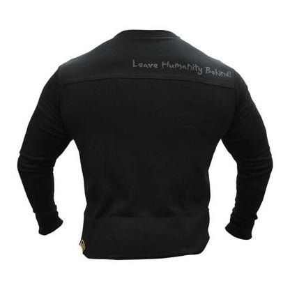 Mutant, Long Sleeve Thermo Sweater – Leave Humanity Behind, Black - Ultimate Sup Singapore