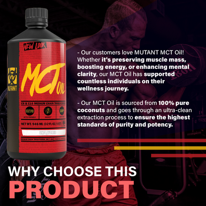 Mutant, MCT Oil, 946ml - Ultimate Sup Singapore