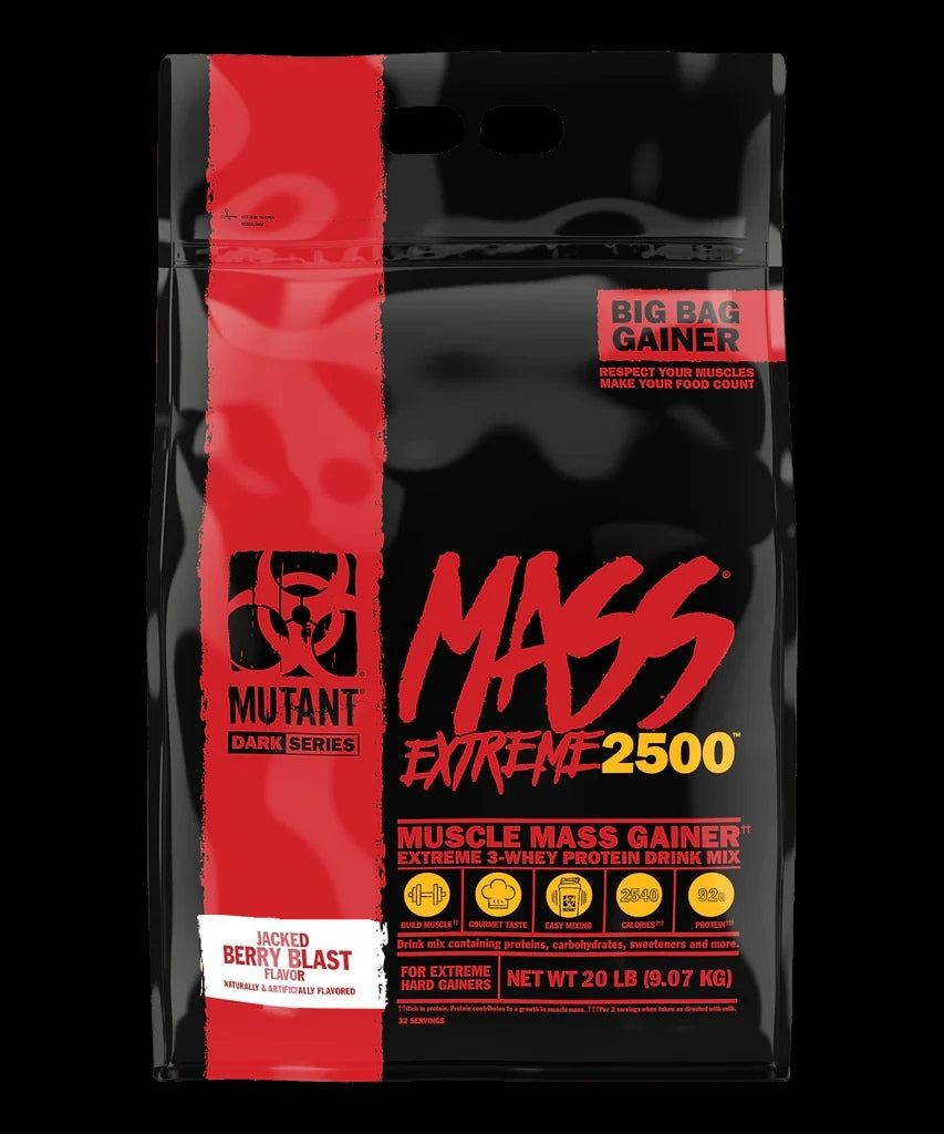 Mutant, Mass Extreme 2500, 2.2-20 lbs - Ultimate Sup Singapore