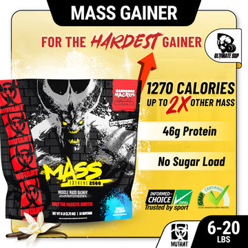 Mutant, Mass Extreme 2500, 2.2-20 lbs - Ultimate Sup Singapore