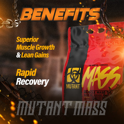 Mutant, Mass Muscle Gainer, 5-15 lbs - Ultimate Sup Singapore
