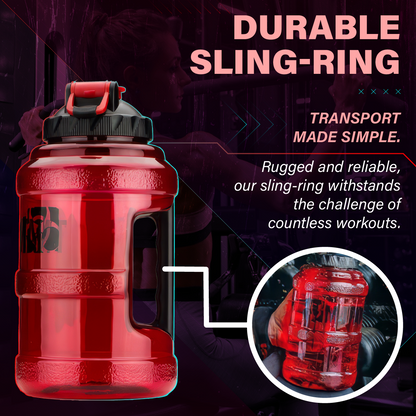 Mutant, Mega Mug Hydration Water Bottle, 2.6 Litre - Ultimate Sup Singapore