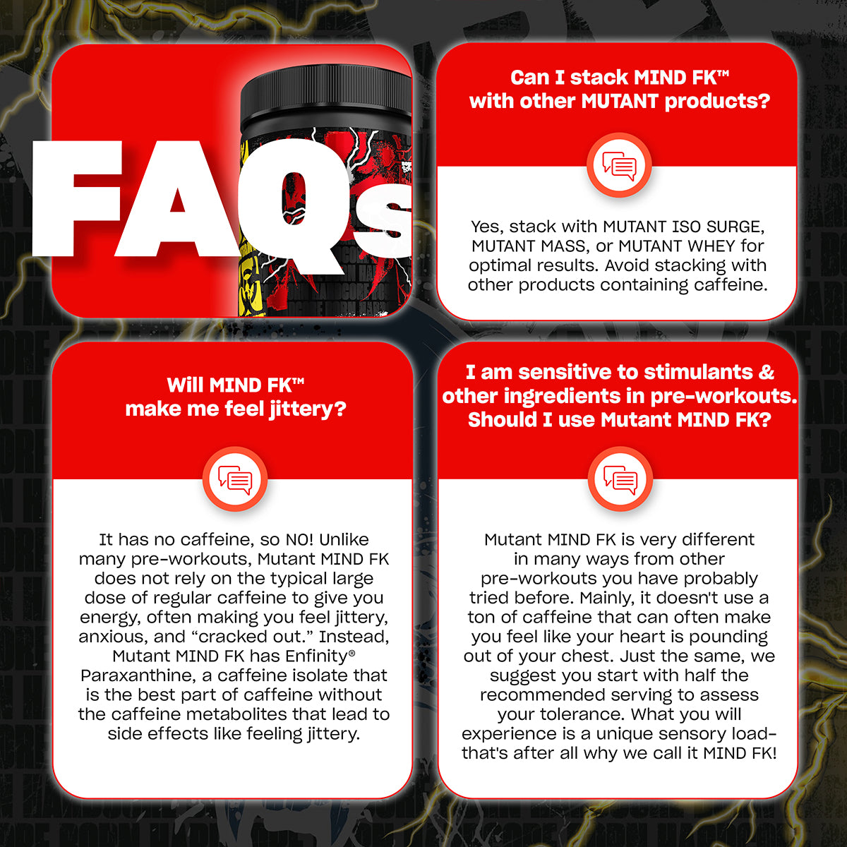 Mutant, Mind FK – Nootropic Pre-Workout, 460g - Ultimate Sup Singapore