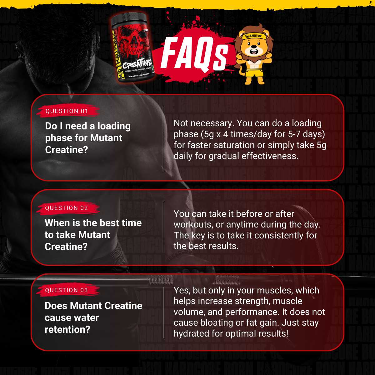 Mutant, Mutant Creatine – Muscle Growth, 300g - Ultimate Sup Singapore