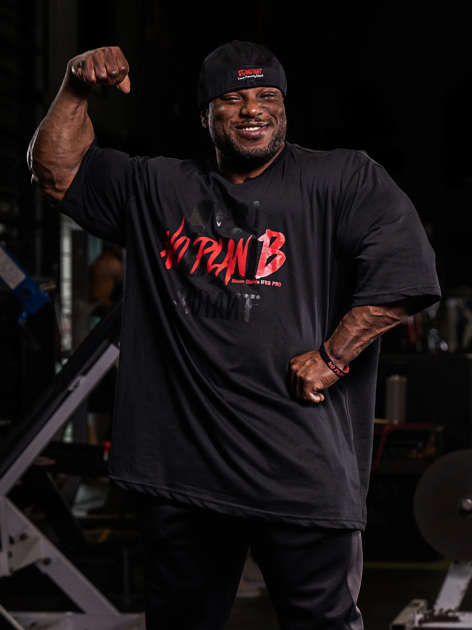 Mutant, Oversized T-Shirt - No Plan B, Black - Ultimate Sup Singapore