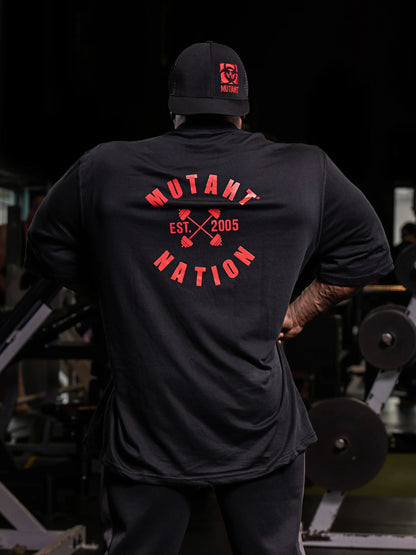 Mutant, Oversized T-Shirt - No Plan B, Black - Ultimate Sup Singapore