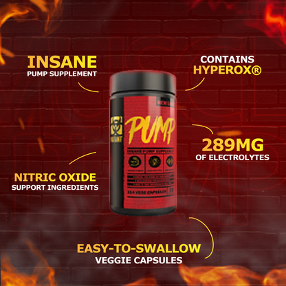 Mutant, PUMP, 154 Capsules - Ultimate Sup Singapore