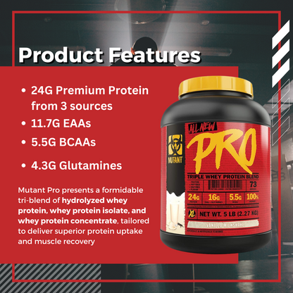 Mutant Pro, Triple Whey Protein, Various Flavors, 5 lb (2.27 kg) - Ultimate Sup Singapore