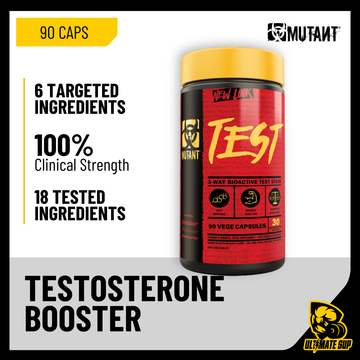 Mutant, TEST Testosterone Booster, 90 Capsules - Ultimate Sup Singapore