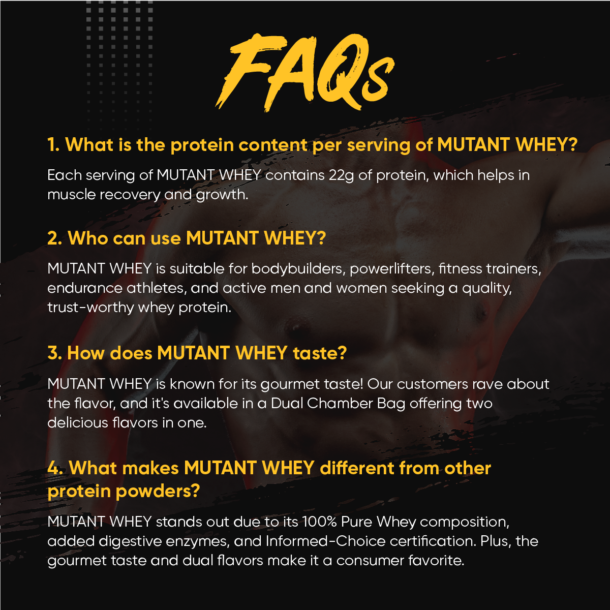 Mutant, Whey Protein Powder, 2-10 lbs - Ultimate Sup Singapore