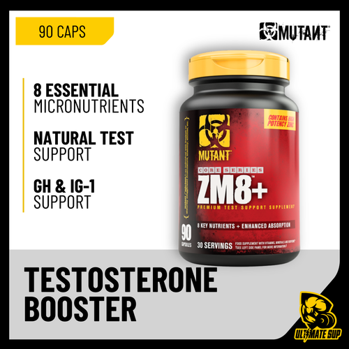 Mutant, ZM8+ Testosterone Booster, 90 Caps - Ultimate Sup Singapore