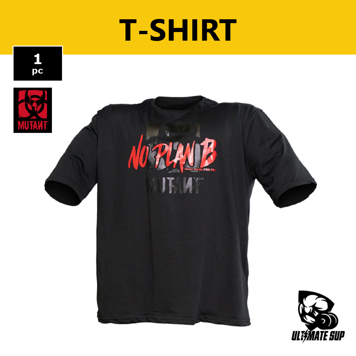 MUTANT® T-Shirt, No Plan B Oversized Tee – Black - Ultimate Sup Singapore