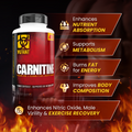 Mutant CARNITINE, Fat Burner, L- Carnitine Supplement, 90 Capsules - Ultimate Sup Singapore