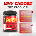 Mutant GLUTAMINE, Muscle Support, Unflavored, 300 g - Ultimate Sup Singapore