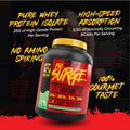 Mutant, ISO Surge, Whey Protein Isolate, 727 g (1.6 lbs) - 2.27 kg (5 lbs) - Ultimate Sup Singapore