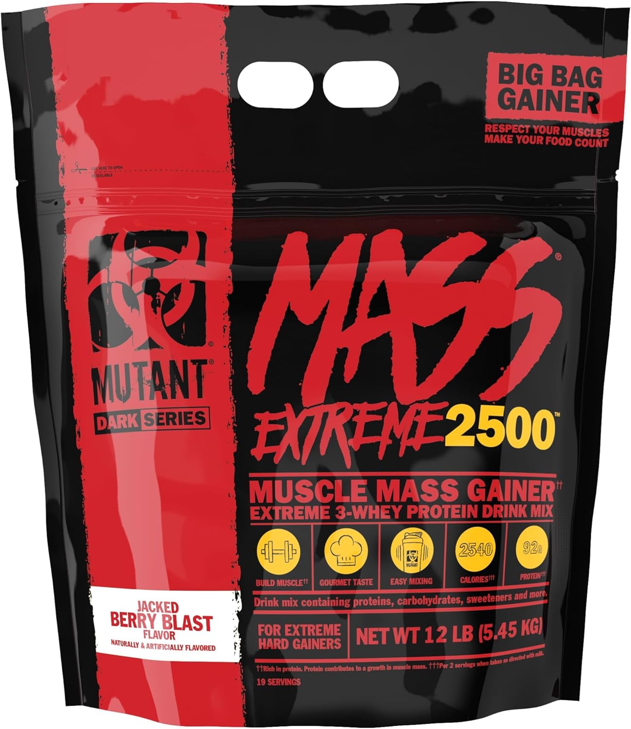 Mutant, MASS EXTREME 2500, 6-12-20 lbs - Ultimate Sup Singapore