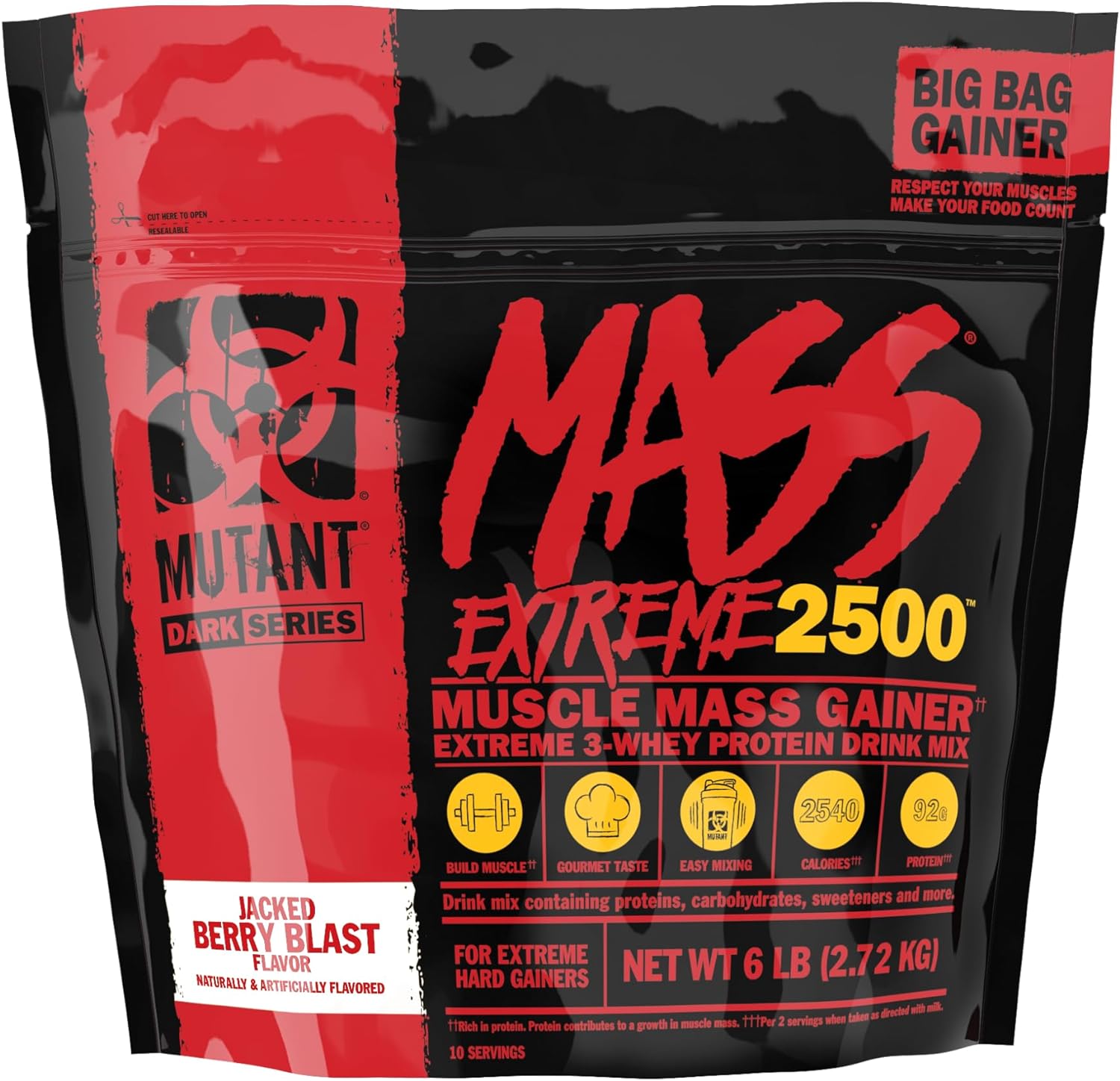 Mutant, MASS EXTREME 2500, 6-12-20 lbs - Ultimate Sup Singapore