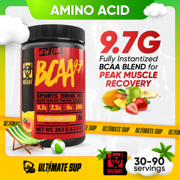 Mutant BCAA 9.7, Premium BCAA supplement, 348 - 1044g, 30-90 Servings - Ultimate Sup Singapore