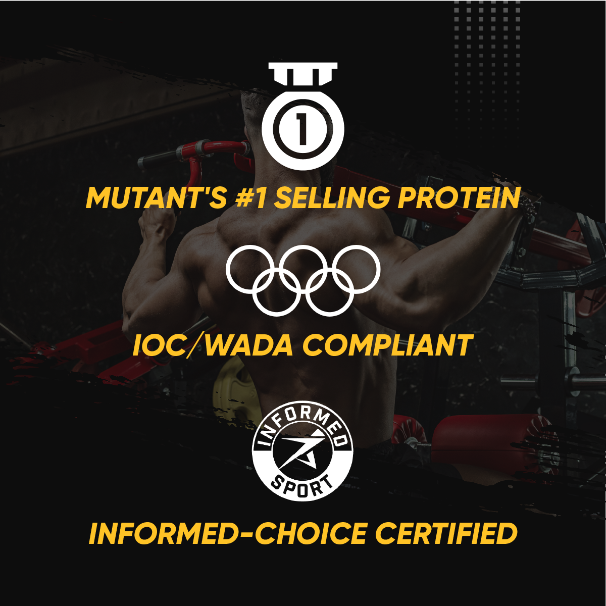 Mutant, WHEY, 2-10 lbs - Ultimate Sup Singapore