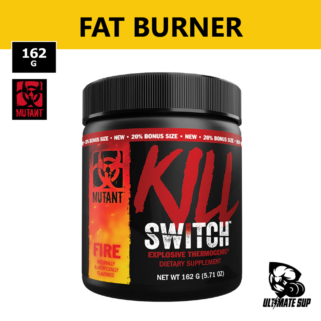 Thumbnail - Mutant KILL SWITCH Thermo, Explosive Thermogenic, Pre Workout, Fasted Cardio, Burn Energy Drink, 162g