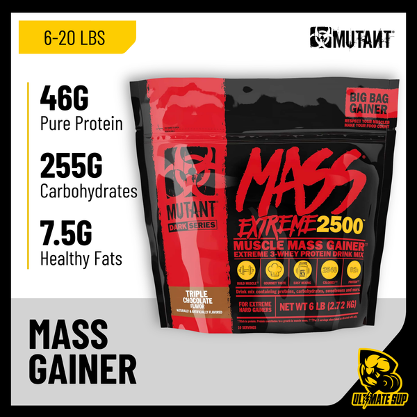 Mutant, Mass Extreme 2500, 6-20 lbs - Ultimate Sup Singapore