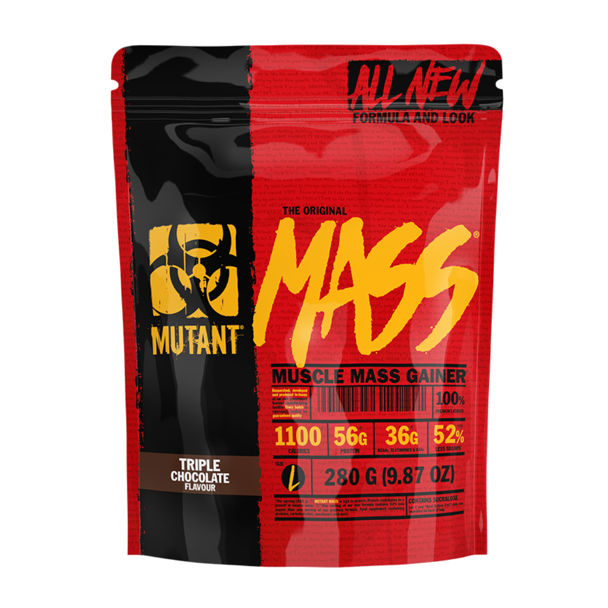 Mutant MASS, Mass Gainer, 2.27 KG (5 LBS) - 2.72 kg (6 LBS) - 6.8 KG (15 LBS) - Ultimate Sup Singapore