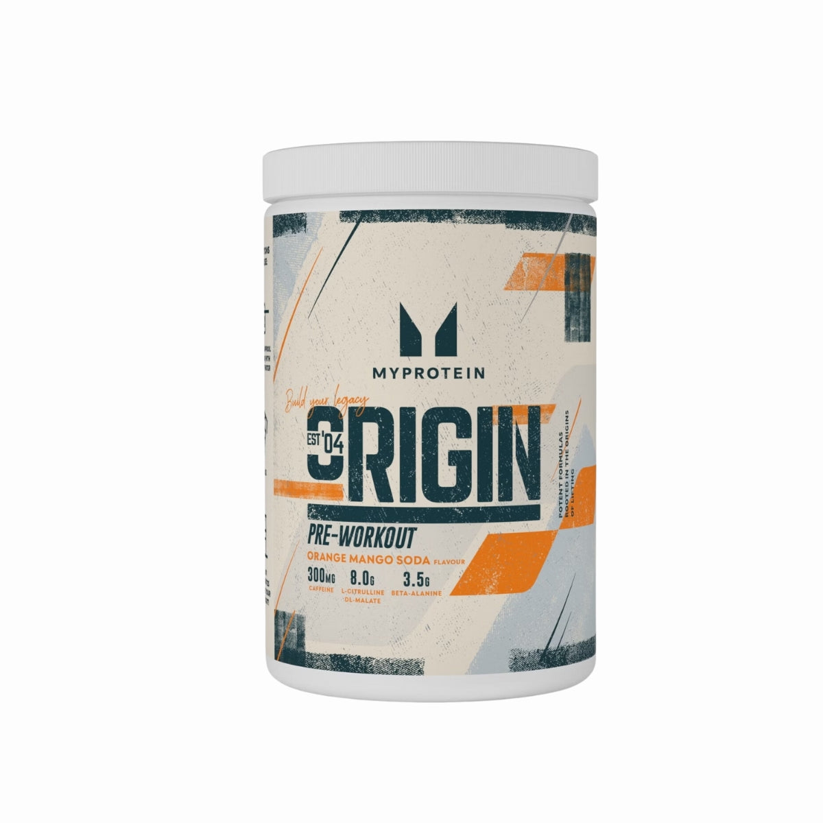 MyProtein, Origin Pre Workout, 60 sers - Ultimate Sup Singapore