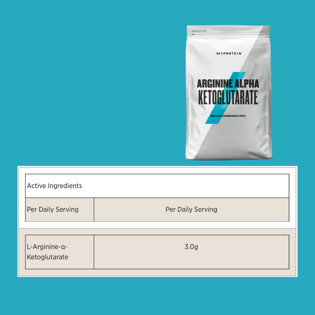 Myprotein, 100% AAKG Powder, 250g - Ultimate Sup Singapore