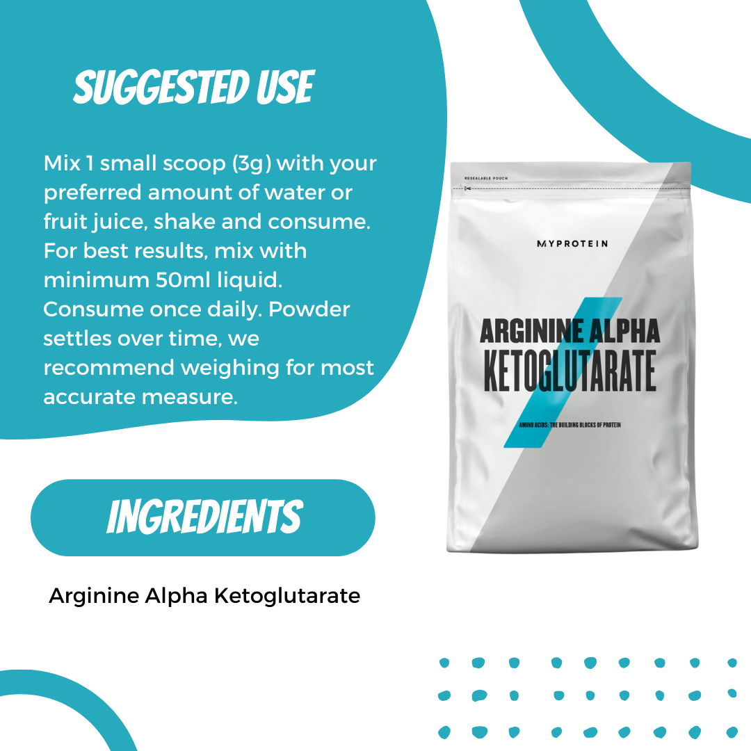 Myprotein, 100% AAKG Powder, 250g - Ultimate Sup Singapore