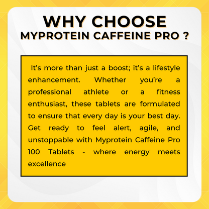 Myprotein, Caffeine Pro, 100 Tabs - Ultimate Sup Singapore