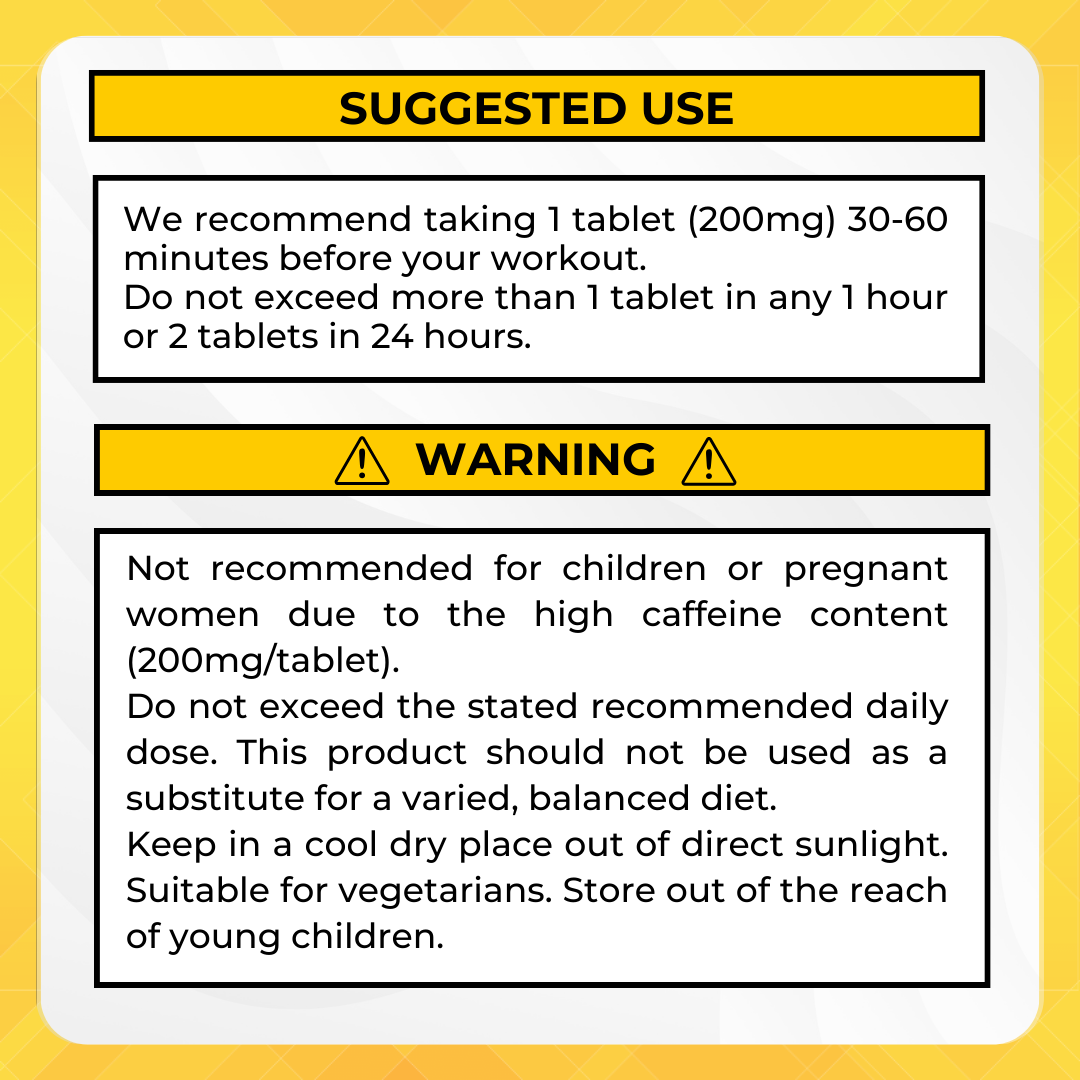 Myprotein, Caffeine Pro, 100 Tabs - Ultimate Sup Singapore